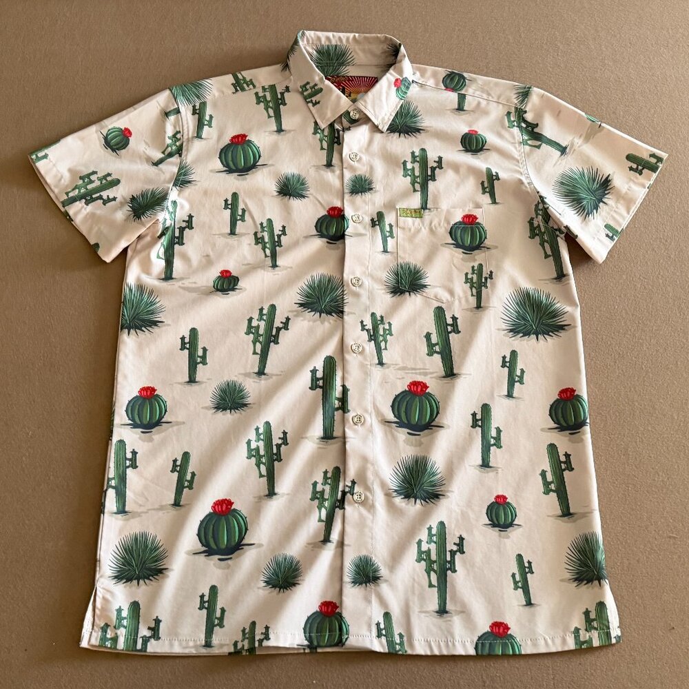 Retro Rifle Homeland Tan Button Down